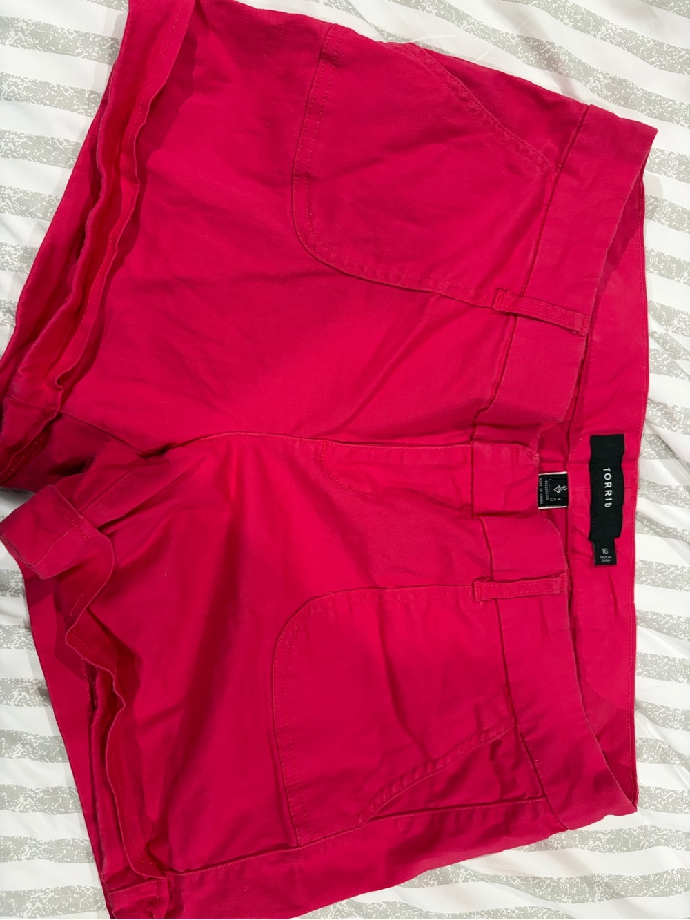 torrid Hot Pink Women's Bermuda Shorts